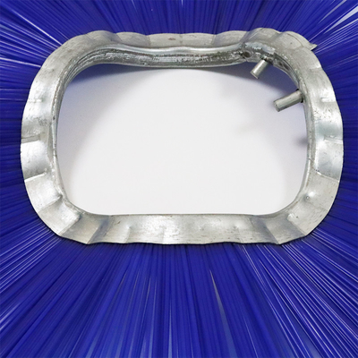Brosse de gaufrette de disque de balayeuse de polypropylène pour la brosse de nettoyage de balayeuse de route