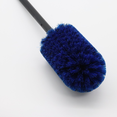 Brosse de roue de pneu à poils longs en plastique pour voiture