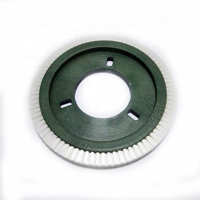 La roue en nylon de filament de machine de Stenter d'industrie balayent le poil de sanglier de 2in