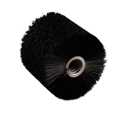 Rouleau industriel en spirale en nylon de brosses de nettoyage de PBT pour le meulage