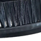 Brosse en nylon de bande de dos en métal de poils avec le support en acier galvanisé