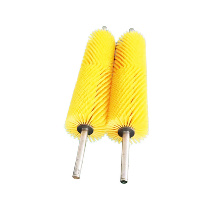 Brosse en nylon de cylindre industriel de rouleau pour le nettoyage de fruits et légumes