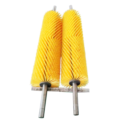 Brosse en nylon de cylindre industriel de rouleau pour le nettoyage de fruits et légumes