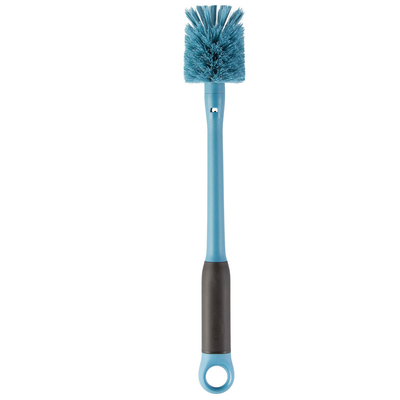 Pinceau de nettoyage à la paille pour bouteille en PP avec tête amovible