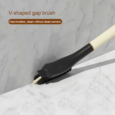 Brosse en forme de V en couleur personnalisée avec clip de nettoyage de cheveux de queue