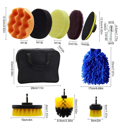 26 pièces de kit de détails de voiture intérieur et extérieur kit d'outils de voiture