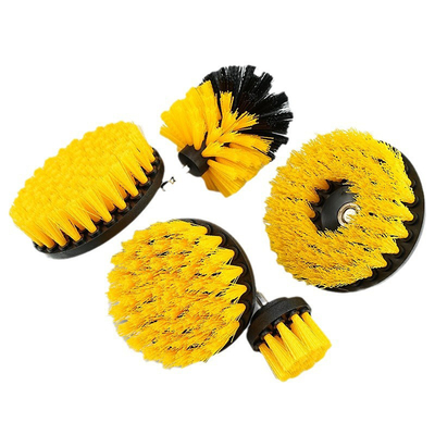 Des pinceaux jaunes et doux 5 pièces