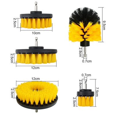 5pcs brosse de nettoyage de forage Power Scrubber brosse de nettoyage de voiture
