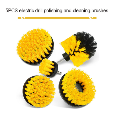 5pcs brosse de nettoyage de forage Power Scrubber brosse de nettoyage de voiture
