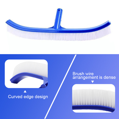 Pinceau en nylon en plastique standard pour piscine Pinceau de nettoyage en nylon pour piscine