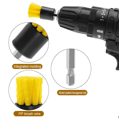 2pcs multi-fonctionnel électrique Spin Scrubber nettoyage brosse perceuse