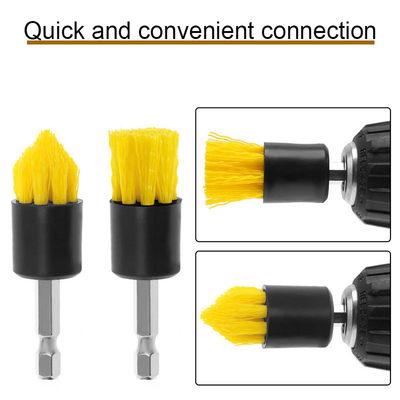 2pcs multi-fonctionnel électrique Spin Scrubber nettoyage brosse perceuse