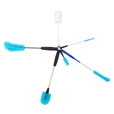La brosse à laver à bouteilles à manche longue