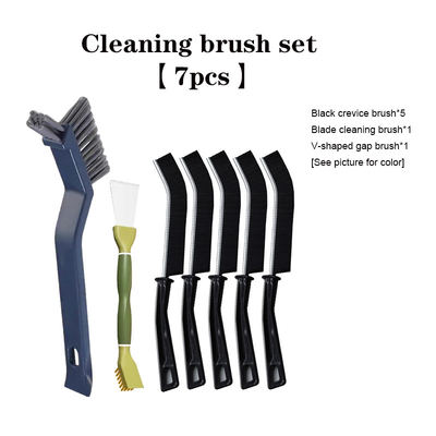 Longue brosse à fentes 7pcs bonne résistance dureté modérée pour les carreaux de cuisine carreaux de sol de salle de bain