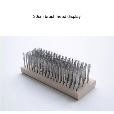 Brosses de nettoyage de cour extérieure en acier inoxydable