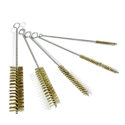 Pinceau pour tuyaux de cuivre Pinceau de nettoyage de trous intérieurs Pinceau de cuivre Pinceau de rouille Pinceau de polissage et de polissage Déborder Grand rabais