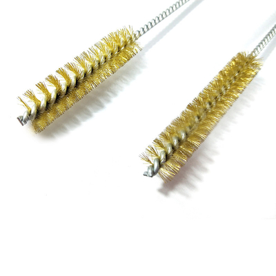 Pinceau pour tuyaux de cuivre Pinceau de nettoyage de trous intérieurs Pinceau de cuivre Pinceau de rouille Pinceau de polissage et de polissage Déborder Grand rabais