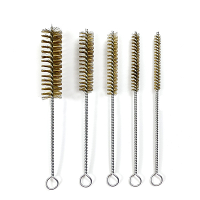 Pinceau pour tuyaux de cuivre Pinceau de nettoyage de trous intérieurs Pinceau de cuivre Pinceau de rouille Pinceau de polissage et de polissage Déborder Grand rabais