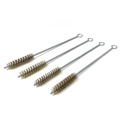 Pinceau pour tuyaux de cuivre Pinceau de nettoyage de trous intérieurs Pinceau de cuivre Pinceau de rouille Pinceau de polissage et de polissage Déborder Grand rabais