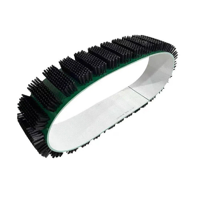 Brosses à bande de fil en acier inoxydable à base de caoutchouc industriel