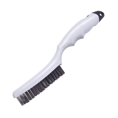 Manche en plastique Nettoyer le métal La saleté Jouer en acier inoxydable Nettoyage industriel de la brosse en acier