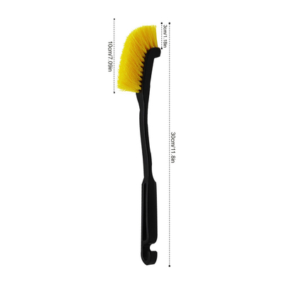 Purification de roue de voiture brosse roue hub pneu poignée longue brosse voiture à l'intérieur à l'extérieur outil de nettoyage de voiture nettoyage détaillé accessoire