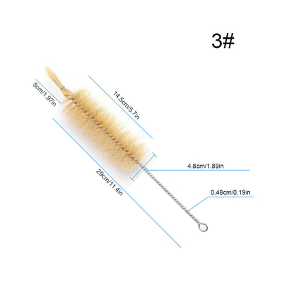Des brosses de porc de haute qualité et des tubes de poils de cheval