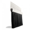 Porte scellant le support en aluminium de saupoudrage de pp de PVC de bande de meubles en nylon noirs de brosse