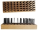 La brosse métallique en bois de dérouillage adaptent aux besoins du client admis