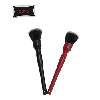 Brosses de nettoyage molles en plastique de voiture de la poignée 16.5cm pour l'intérieur de voiture