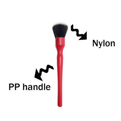Brosses de nettoyage molles en plastique de voiture de la poignée 16.5cm pour l'intérieur de voiture