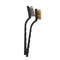 le fil en laiton solides solubles de 3Pcs Mini Wire Stainless Steel Toothbrush 26.5cm des brosses métalliques